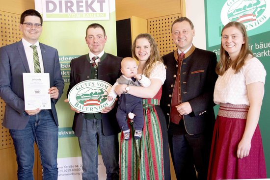 Verleihung GvB an Arnhof Mattias & Silvia