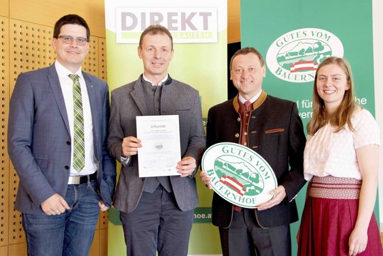 Verleihung an GvB Scheikl Andreas